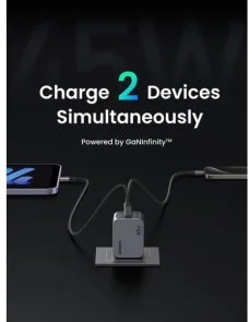 Фото: Зарядний пристрій UGREEN X707 45W PD GaN Tech Charger Space Gray (X707/35008) № 6 | KTC