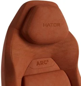 Фото: Крісло Hator Arc 3 Velour L Orange (HTC3449L) № 5 | KTC