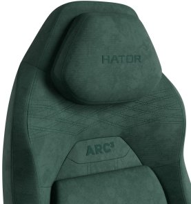Крісло ігрове Hator Arc 3 Velour Size S, Emerald
