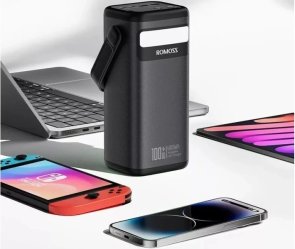 Батарея універсальна Romoss 60000mAh PMT60 100W (PMT60-1D2-2133H) Black