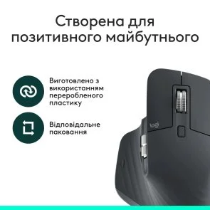 Фото: Миша Logitech MX Master 3S Performance Graphite (910-007501) № 2 | KTC