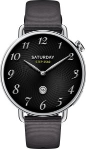 Смарт годинник Xiaomi Watch S4 41mm Fluororubber Strap Black (BHR07VRGL)