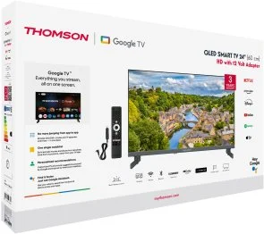 Фото: Телевізор QLED Thomson 24HQG3S15C (Google TV, Wi-Fi, 1366x768) № 5 | KTC
