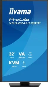 Фото: Монітор iiyama ProLite XB3294UHSCP-B1 Black - 31.5" VA / 3840×2160 / 60 Гц / Adaptive Sync / Pivot / HAS № 4 | KTC