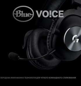 Гарнітура Logitech G Pro X Black with Stand (991-000358)