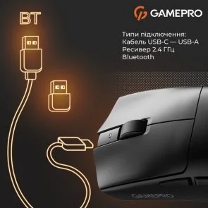 Фото: Миша GamePro Genesis Wizard GM160B Wireless № 10 | KTC
