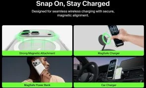 Фото: Чохол Belkin for Apple iPhone 17 Pro - Magnetic Protective Clear (MSA031HQCL) № 8 | KTC