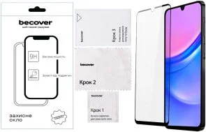 Фото: Захисне скло BeCover for Samsung Galaxy A17 5G SM-A176 Black (713732) № 2 | KTC