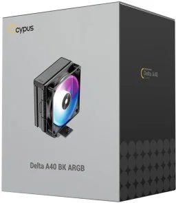 Фото: Кулер для процесора Ocypus Delta A40 ARGB Black (DELTA-A40-BK1NAWN00X-GL) № 7 | KTC