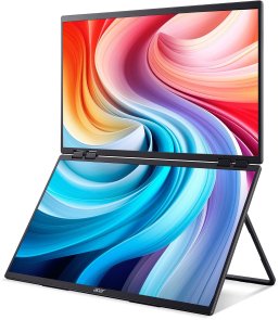 Монітор Acer Dual Portable PD243YEbmiuux Black (UM.QP3EE.E01)