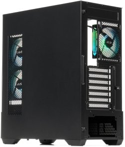 Корпус QUBE Fort ARGB Black with window (FORT_GBNU3)