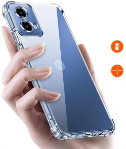 Чохол-накладка Anti-Shock BeCover для Motorola Moto G35 Clear (712779)
