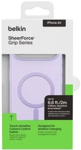 Фото: Чохол Belkin for Apple iPhone Air - Magnetic Protective Grip Lavender (MSA037HQLV) № 3 | KTC
