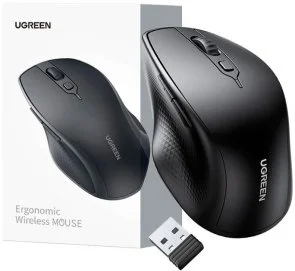 Фото: Миша UGREEN MU101 Wireless Black (90395) № 5 | KTC