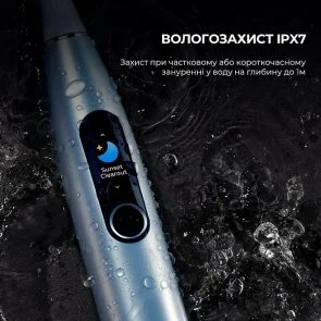 Фото: Електрична зубна щітка Oclean X Plus Pro Digital Silver + Travel case (6970810556179) № 14 | KTC
