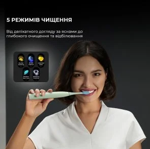 Фото: Електрична зубна щітка Oclean X Ultra 20 Electric Toothbrush Black (6970810557121) № 3 | KTC