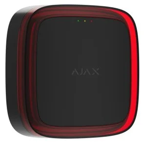 Фото: Бездротовий адресний пожежний оповіщувач світловий Ajax EN54 FireProtect (VAD) Jeweller Black № 2 | KTC