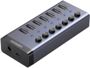 USB-хаб UGREEN CM481 Grey (90307)