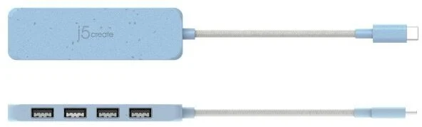 Фото: USB-хаб J5create JCH341EC-N Blue № 4 | KTC