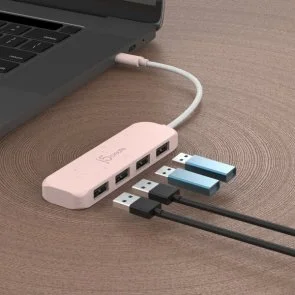 Фото: USB-хаб J5create JCH341ER-N Red № 5 | KTC