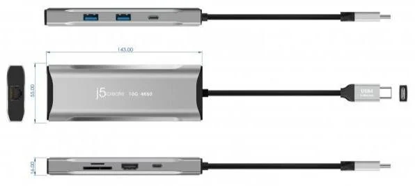 Фото: USB-хаб J5create JCD393-N № 6 | KTC
