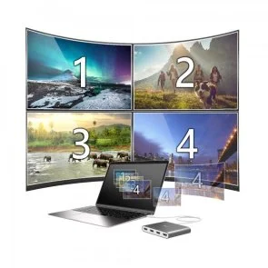 Фото: Перехідник J5create Type-C / 4xHDMI (JCA366-N) № 5 | KTC