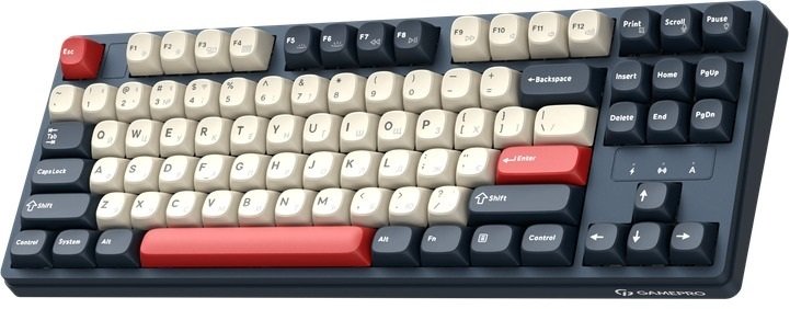 Клавіатура GamePro Asgard Ragnar MK285BL WL/BT/USB Blue