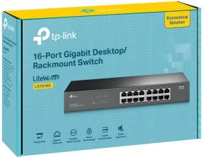 Фото: Комутатор TP-Link LS1016G № 6 | KTC