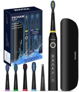 Електрична зубна щітка PECHAM Black Travel PC-080