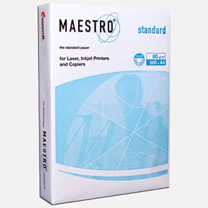 Фото: Папір A4 Maestro Standart 500 аркушів № 3 | KTC