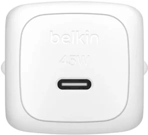 Фото: Зарядний пристрій Belkin BoostCharge Compact PD 45W White (WCA013KQWH) № 2 | KTC