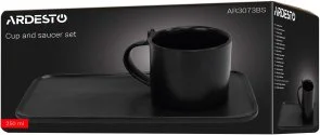 Фото: Чашка Ardesto 250ml Black (AR3073BS) № 7 | KTC