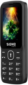 Мобільний телефон SIGMA X-Style 242 Lucky Black