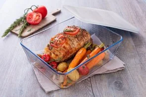 Фото: Форма Pyrex Cook and Freez 25x19cm / 22x17cm / 2.6L / 1.5L 2pcs Clear (912S951/7646) № 6 | KTC