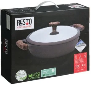 Фото: Сотейник Resto RAN 4.1L Black (93906) № 17 | KTC