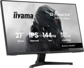 Фото: Монітор iiyama G2741QSU-B1 Black - 27" IPS / 2560×1440 / 144 Гц / Nvidia G-Sync Compatible № 4 | KTC