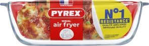 Фото: Форма Pyrex AIRFRYER 25x22x7cm / 2.2L Clear (212B100/7948) № 2 | KTC