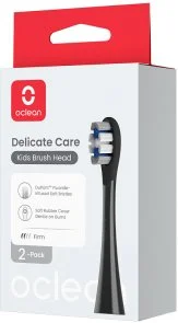 Фото: Насадка для зубної щітки Oclean X Kids P3K8 Black 2pcs (6970810557398) № 6 | KTC
