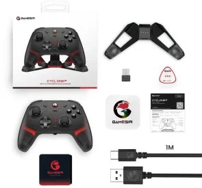 Фото: Геймпад Gamesir Cyclone 2 with Dock Station PC/Switch/Android/IOS BT/Wireless Black (Cyclone 2_with dock_Black) № 7 | KTC