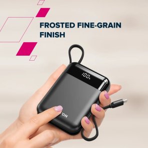 Батарея універсальна Canyon OnPower 104 10000mAh 22.5W Built-In USB-C (CNS-CPB104B)