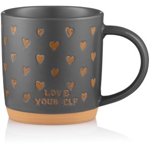 Чашка Ardesto Alda 365ml Gray (AR3496)