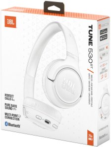 Гарнітура JBL Tune 530BT White (JBLT530BTWHTEU)
