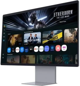 Фото: Монітор Samsung Smart M90SF Monitor (LS32FM902SZXUA) - 32" OLED / 3840×2160 / 165 Гц / AMD FreeSync Premium Pro, Nvidia G-Sync / Pivot / HAS № 3 | KTC
