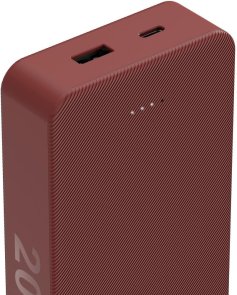 Батарея універсальна Hama Colour 20 20000mAh Red (201717)