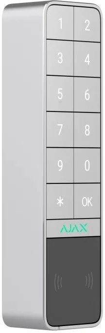 Фото: Бездротова клавіатура Ajax KeyPad Outdoor Jeweller White (99967.286.WH1) № 2 | KTC