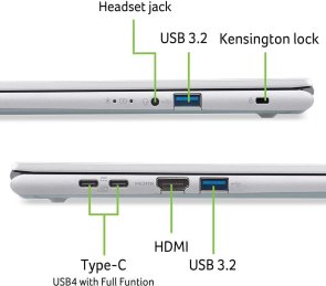 Ноутбук Acer Aspire Go 15 AG15-72P-71DH NX.JSVEU.008 Silver