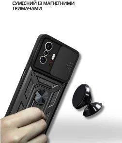 Фото: Чохол BeCover for Xiaomi 11T / 11T Pro - Military Black (714749) № 4 | KTC