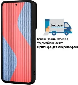 Фото: Чохол BeCover for Tecno Spark Go 2025/ Pop 9 4G KL4h - Military Black (713680) № 3 | KTC