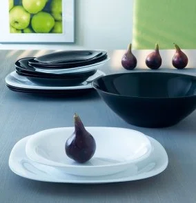 Фото: Тарілка Luminarc CARINE BLACK 21cm (L9818) № 2 | KTC