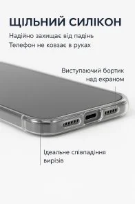 Фото: Чохол BeCover for Samsung Galaxy S25 FE SM-S731 - Transparent (714389) № 6 | KTC